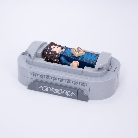 Funeral Casket Tiles and Instructions Pack - Brick Daddy Collab